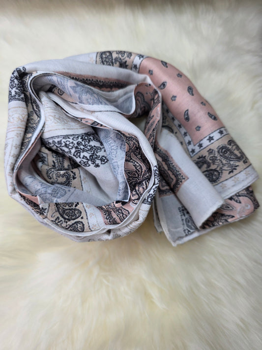 Foulard en Fil Égyptien 170×60 cm