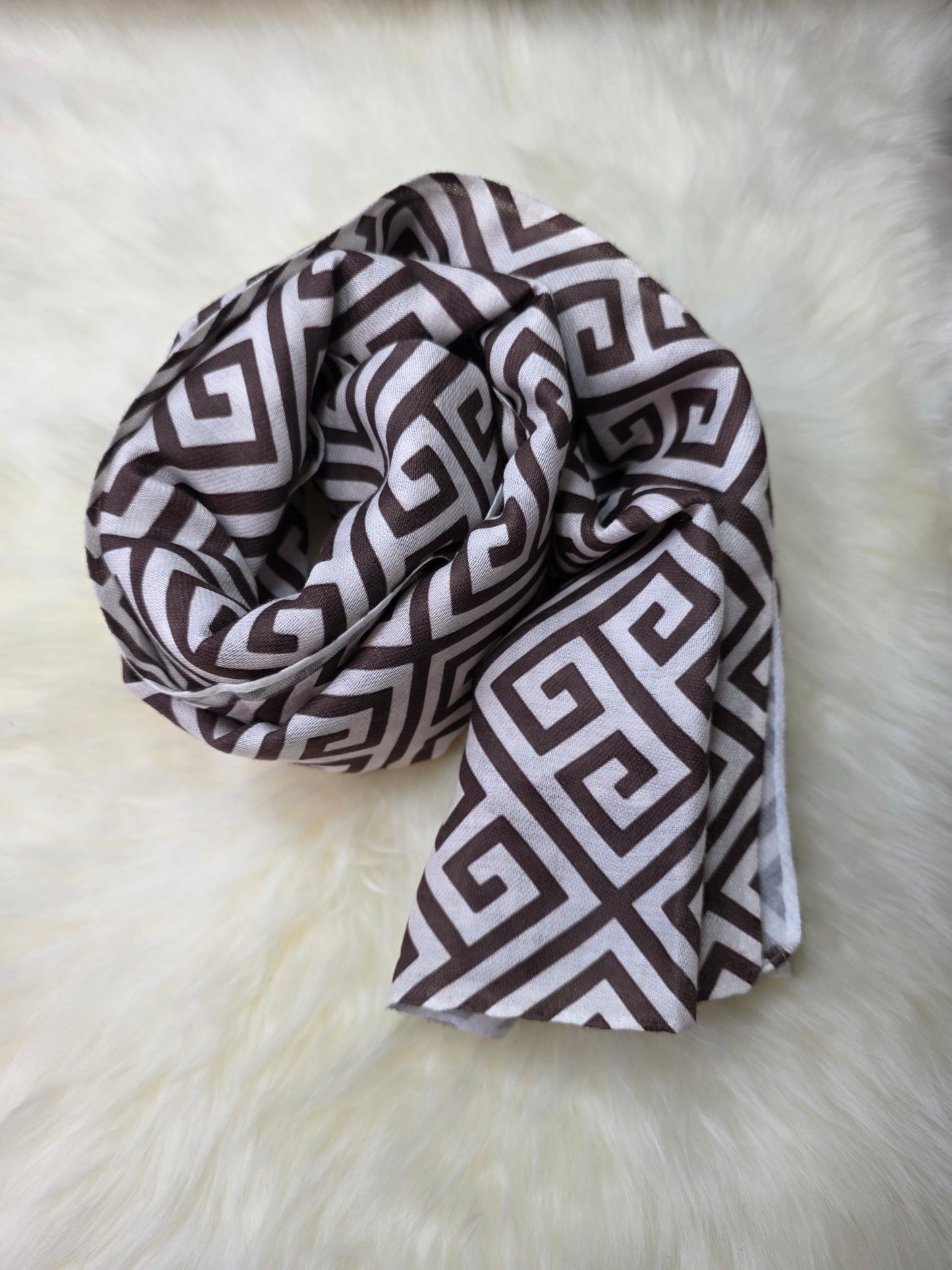 Foulard en Fil Égyptien 170×60 cm B05
