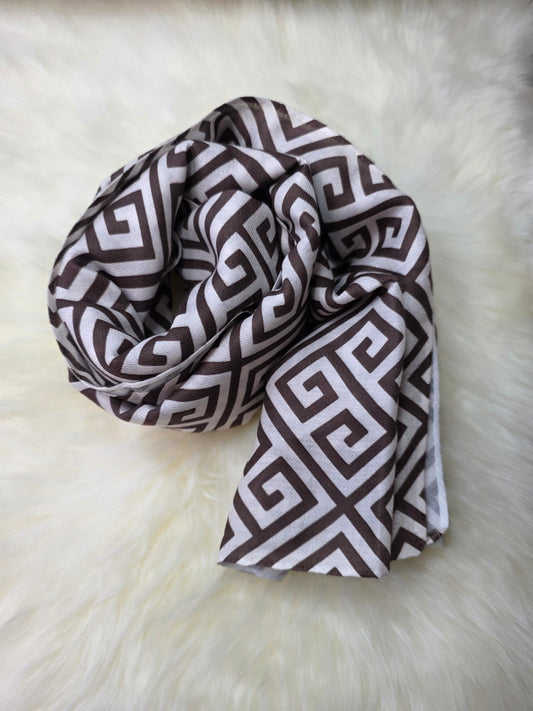 Foulard en Fil Égyptien 170×60 cm B05
