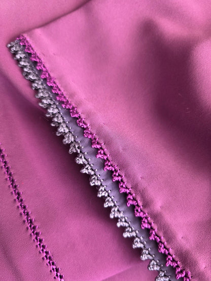 Jellaba deux pièces  violet