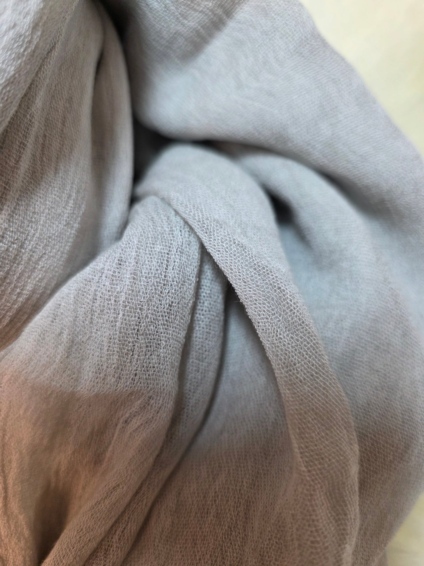 Foulard en modal gris