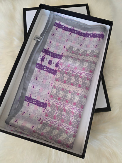 Foulard Soie Premium – Rectangle 170 x 60 cm Multicolore