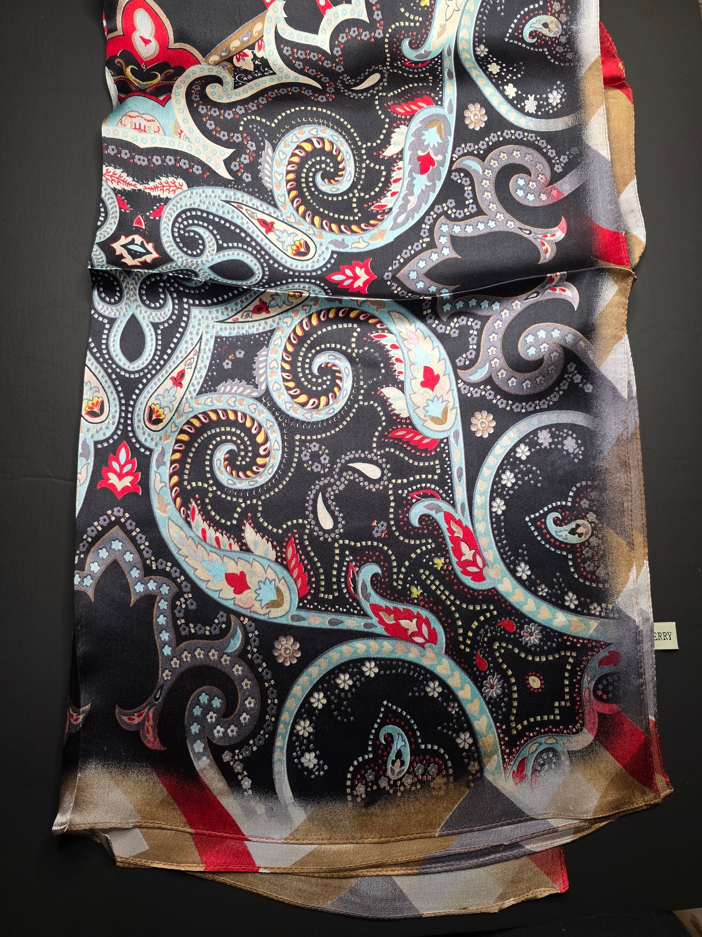 Foulard Soie Premium – Rectangle 170 x 60 cm Multicolore