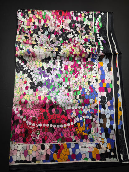 Foulard Soie Premium – Rectangle 170 x 60 cm Multicolore