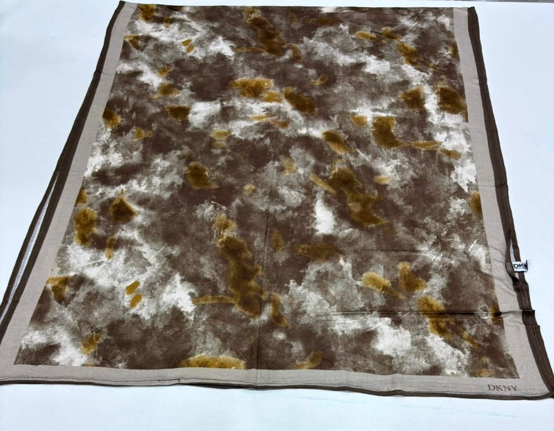 Foulard Lycra Prestige 170 x 60 cm Brun